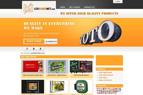 Site using Global-translator-pro plugin