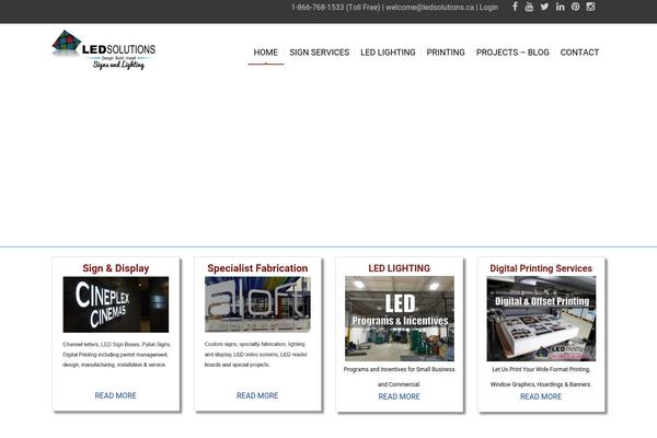 NUVO theme site design template sample