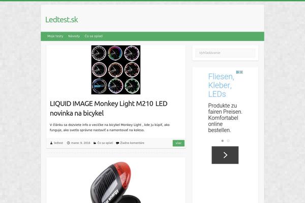 Suffusion theme site design template sample