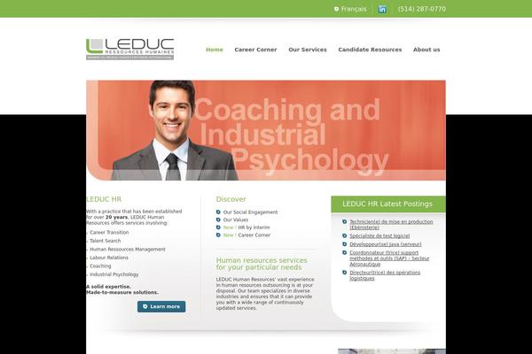 Response theme site design template sample