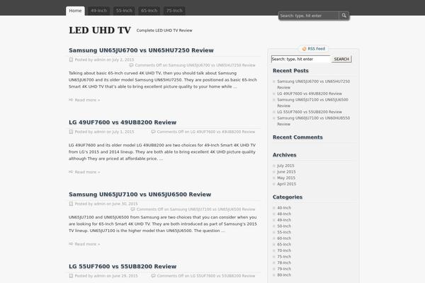 zBench theme site design template sample