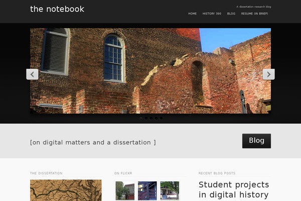 Site using Flickr-tag plugin