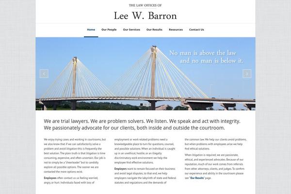 Aria theme site design template sample