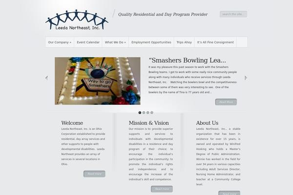 Minimal theme site design template sample