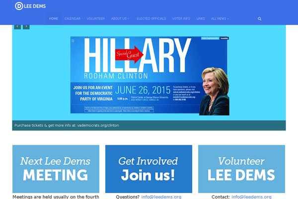 Site using Event Calendar WD plugin