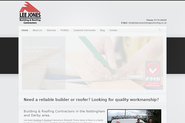 Etherna theme site design template sample