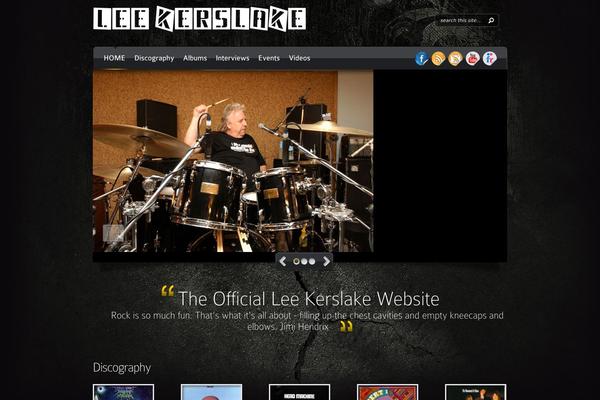 Myband theme site design template sample