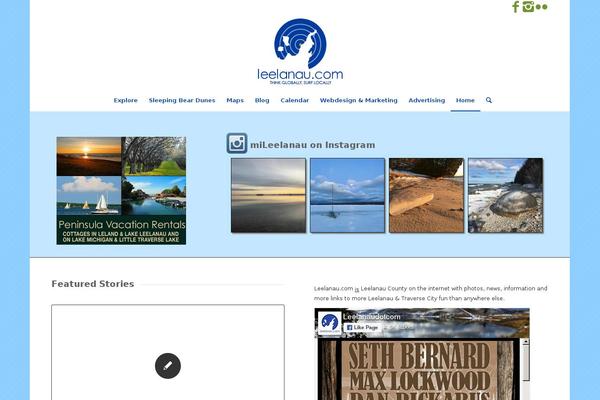 Enfold-child theme site design template sample