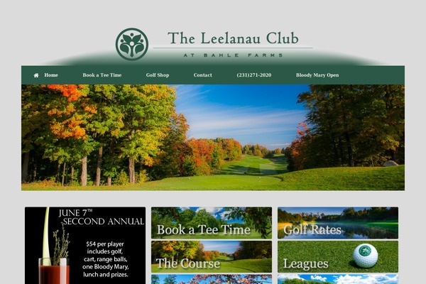 Vantage theme site design template sample