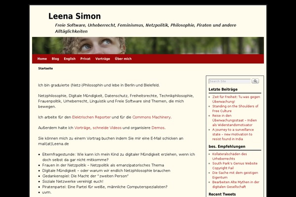 Weaver II theme site design template sample