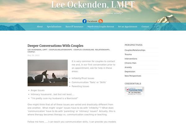 Parallax theme site design template sample