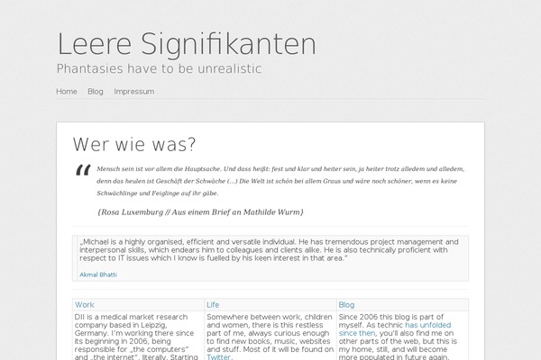SemPress theme site design template sample