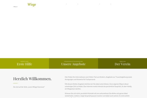 Born-to-give-child theme site design template sample