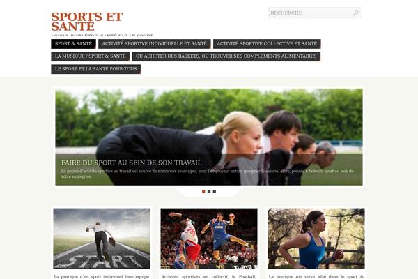 Parabola theme site design template sample