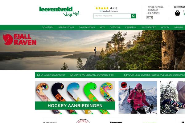 leerentveld.nl site used Strata