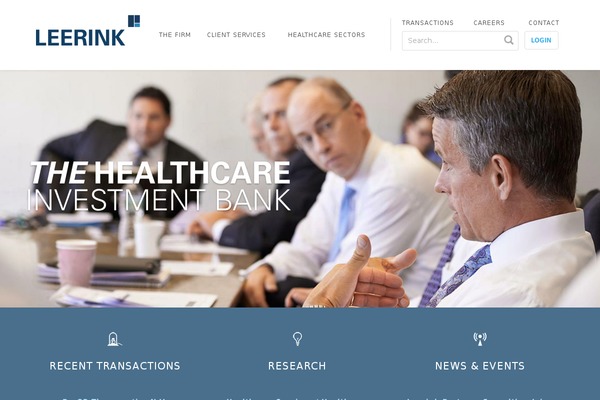 leerink.com site used Svb