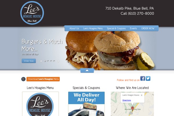 MyRestaurant theme site design template sample