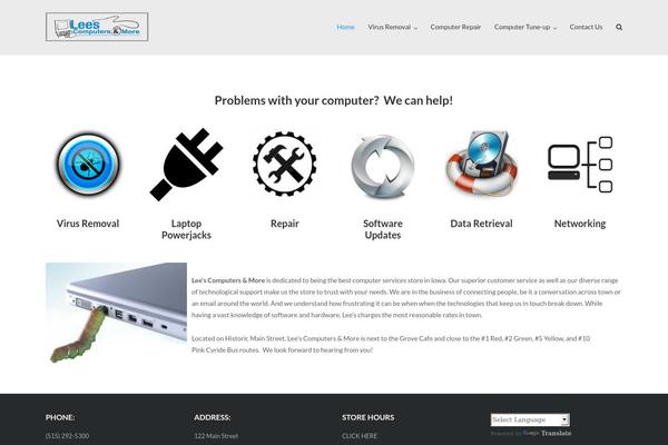 Site using File Away plugin