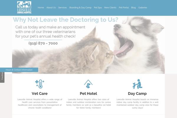 leesvilleanimalhospital.com site used Vets