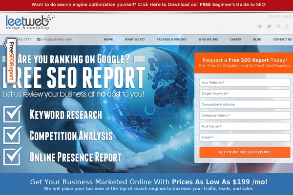 Circles theme site design template sample