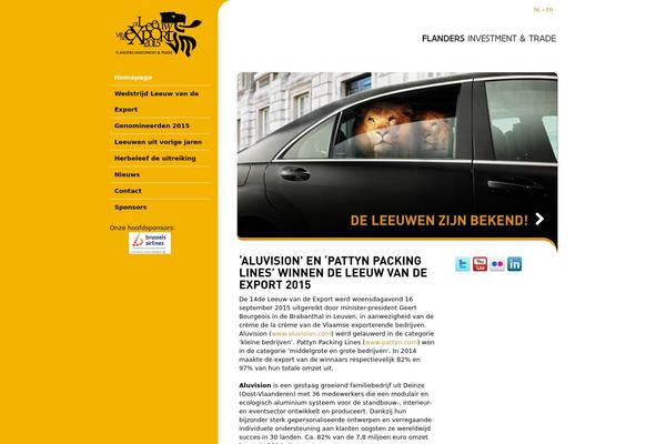 leeuwvandeexport.be site used Flanders