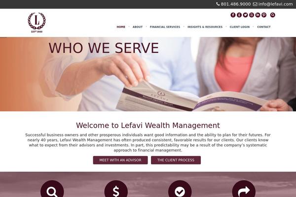 Rocco theme site design template sample