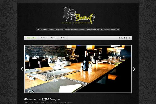 Cardamon theme site design template sample