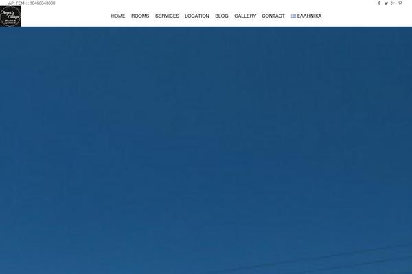 Hotel-lux-child theme site design template sample
