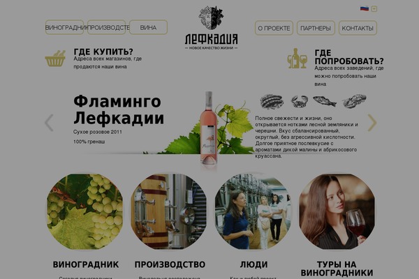 Vino theme site design template sample