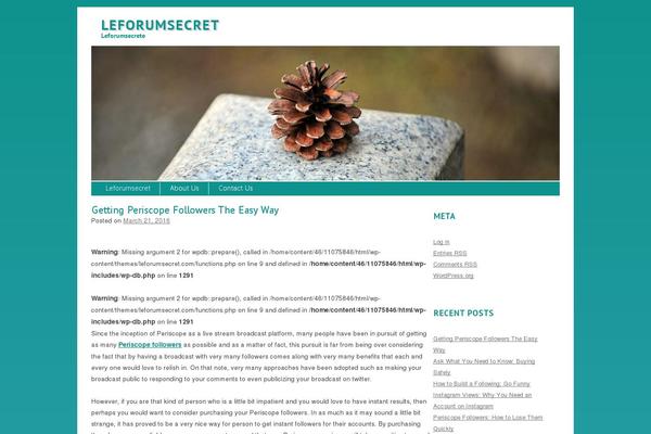 Site using AccessPress Social Share plugin