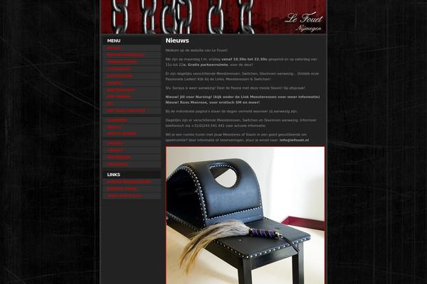 Site using NIVO slider light plugin