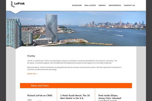 lefrak.com site used Lefrak