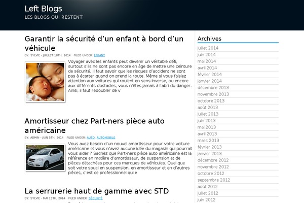 leftblogs.info site used Simply Works Core