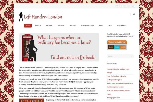 inCreate theme site design template sample