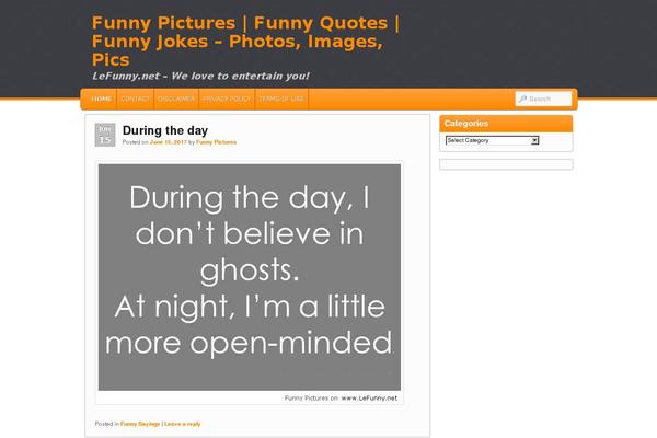 Sparkling_child theme site design template sample