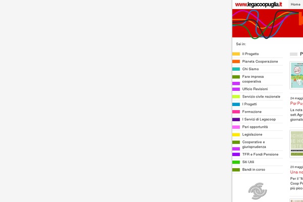 Site using Advanced lazy load plugin