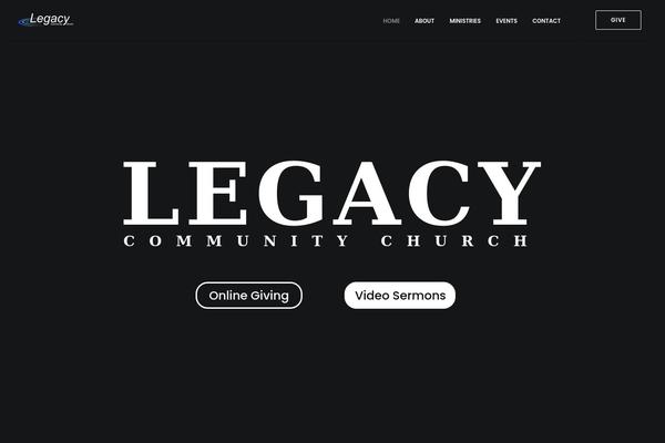 Site using Advanced-sermons plugin