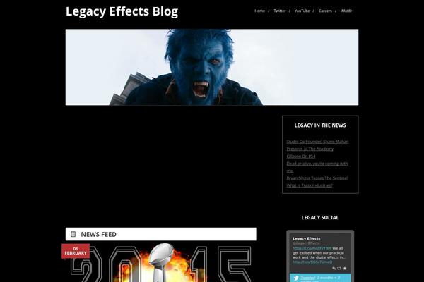 Harrison theme site design template sample