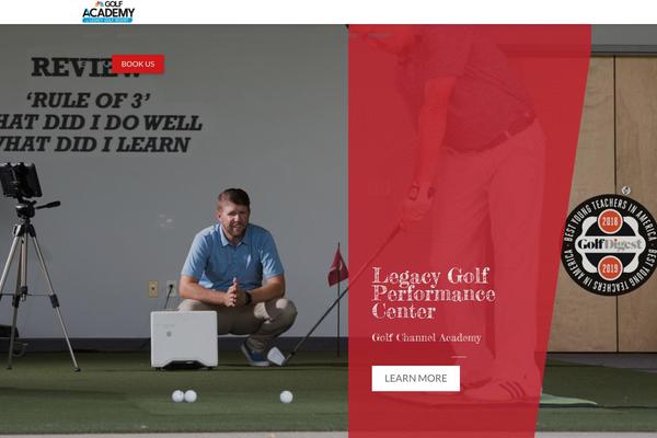 legacygolfperformancecenter.com site used Core-child
