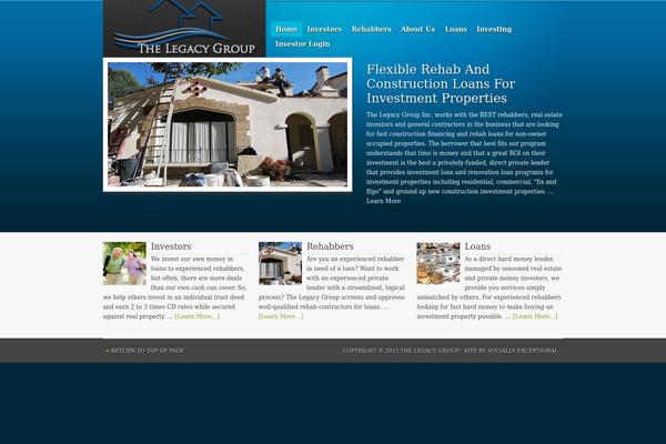 Site using Genesis Slider plugin
