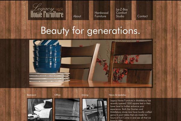 legacyhomefurniturein.com site used Legacy-home-furniture