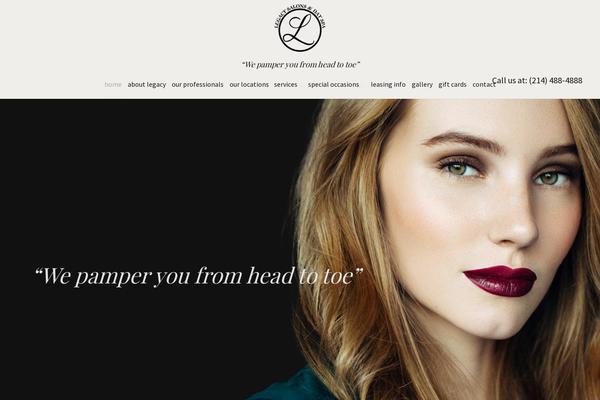 legacysalons.com site used Sal2