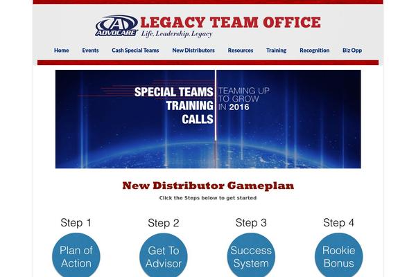 Virtue theme site design template sample