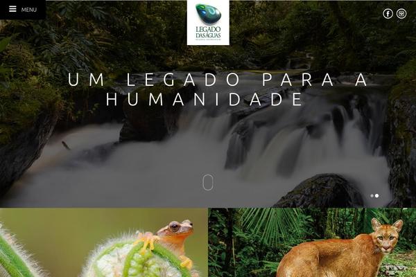 legadodasaguas.com.br site used Fullscreen