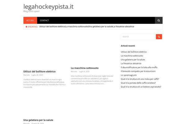 Glob theme site design template sample