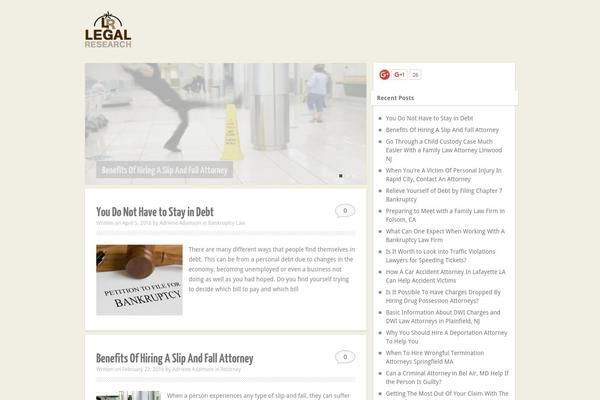 Minimalia theme site design template sample