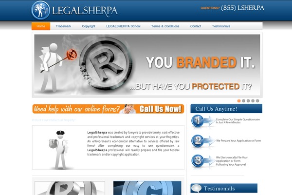 Fortuna theme site design template sample