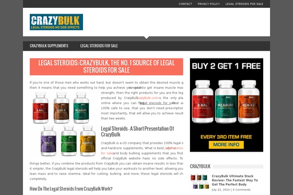 legal-steroidsforsale.com site used Unicorn