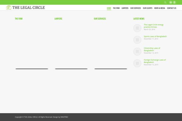The7 theme site design template sample