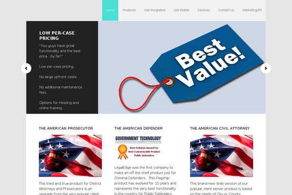 Site using Genesis Responsive Slider plugin